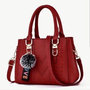 Elegant Red Handbag NWT